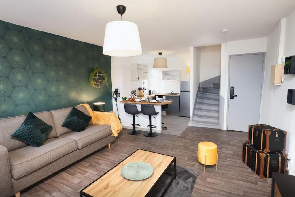 N3 Des Etudes Duplex Hypercentre Wifi Conciergeriedamecarcas Lägenhet Carcassonne Exteriör bild