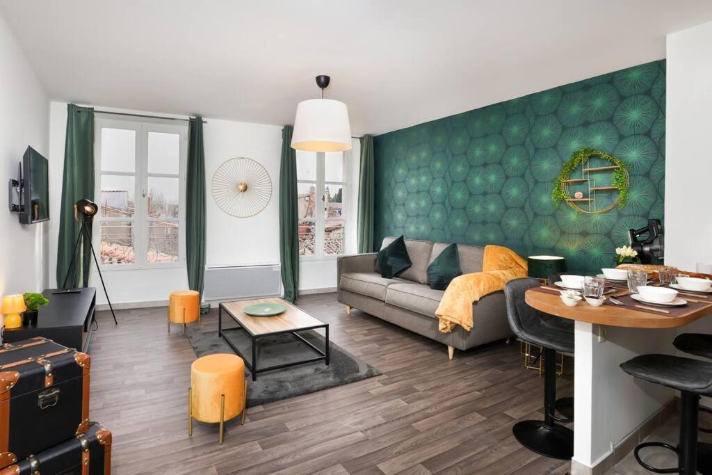 N3 Des Etudes Duplex Hypercentre Wifi Conciergeriedamecarcas Lägenhet Carcassonne Exteriör bild