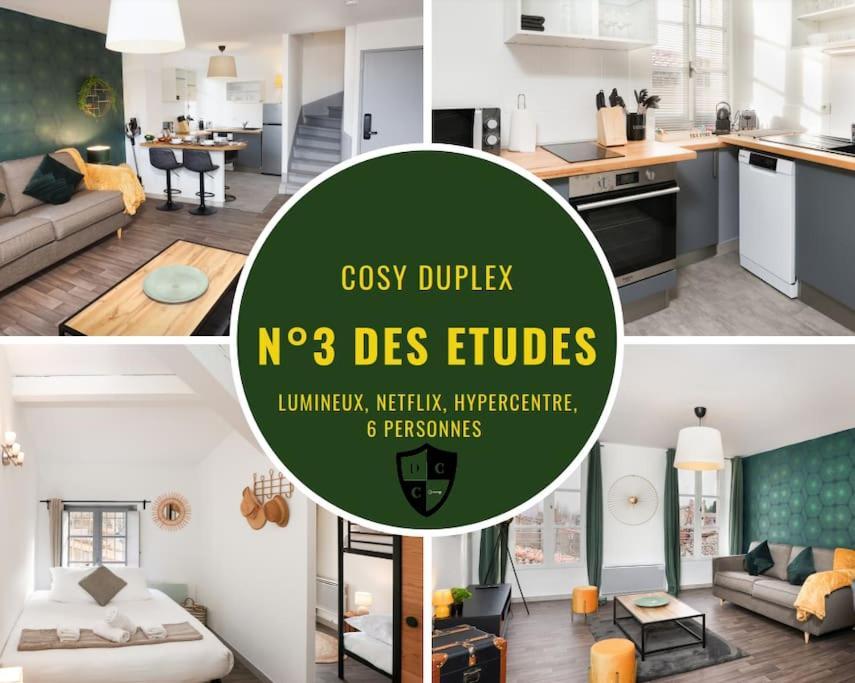 N3 Des Etudes Duplex Hypercentre Wifi Conciergeriedamecarcas Lägenhet Carcassonne Exteriör bild